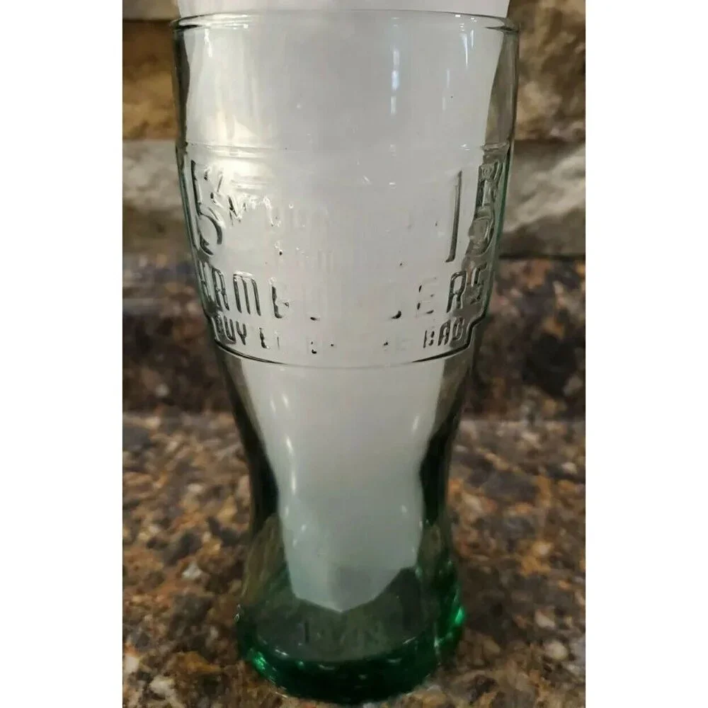 Classic McDonalds Green Glass Collector's Item